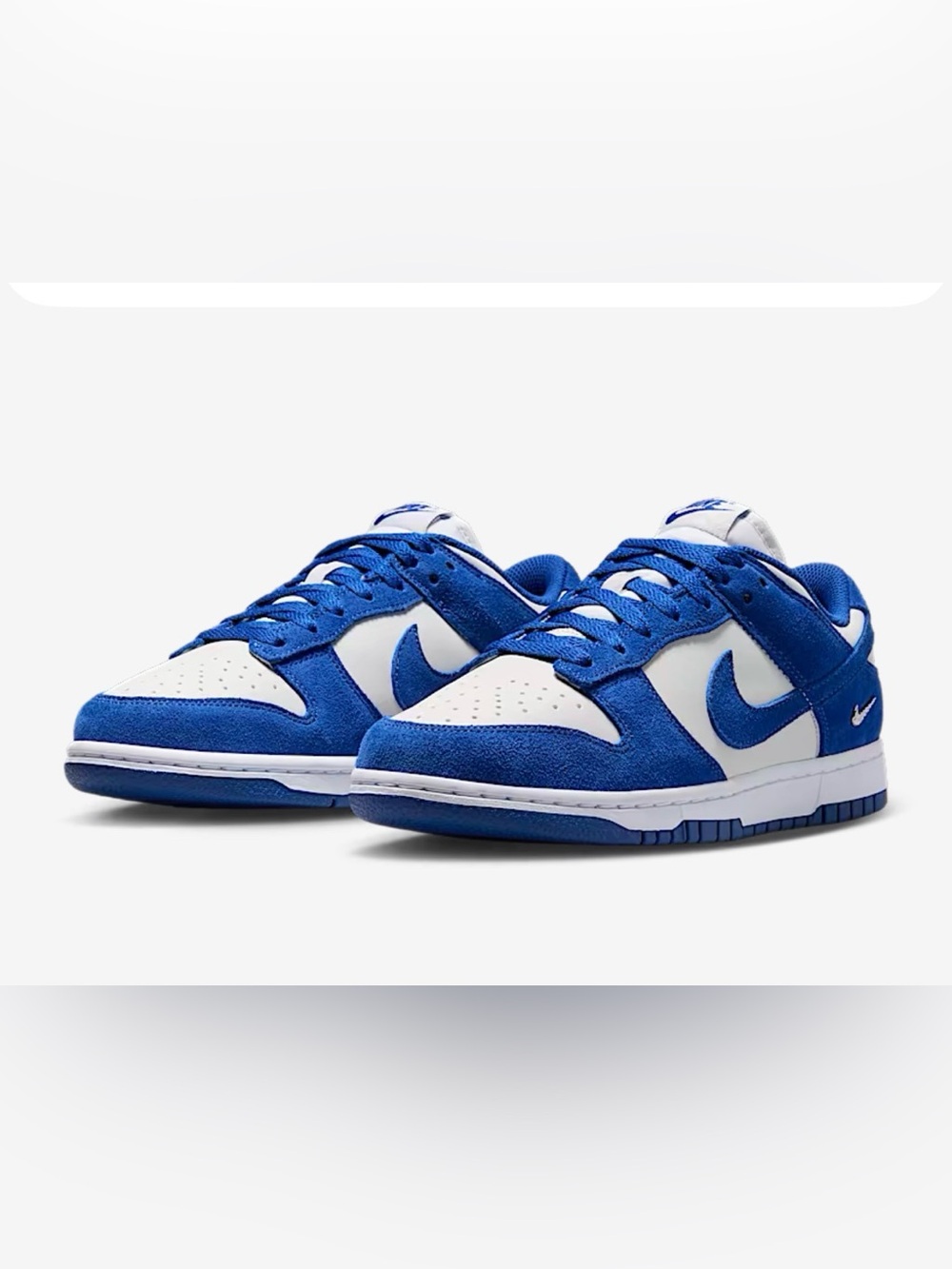 Nike Low-Top Sneakers in Blue and White